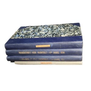 Uniek lot: 3 jaargangen "Maandschrift voor Bijenteelt" (1937 - 1938 - 1939) + 1 jaargang St.Ambrosius 1937