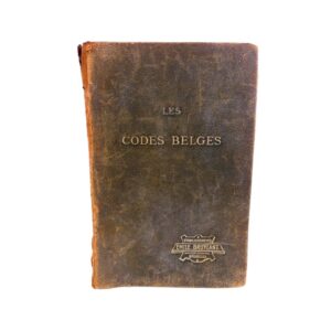 Les Codes Belges 1929 – Juridisch wetboek Emile Bruylant